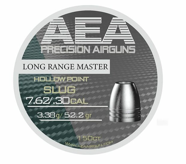 AEA Slugs Long Range Master 7.62 mm HP 52.2 grain (.30)