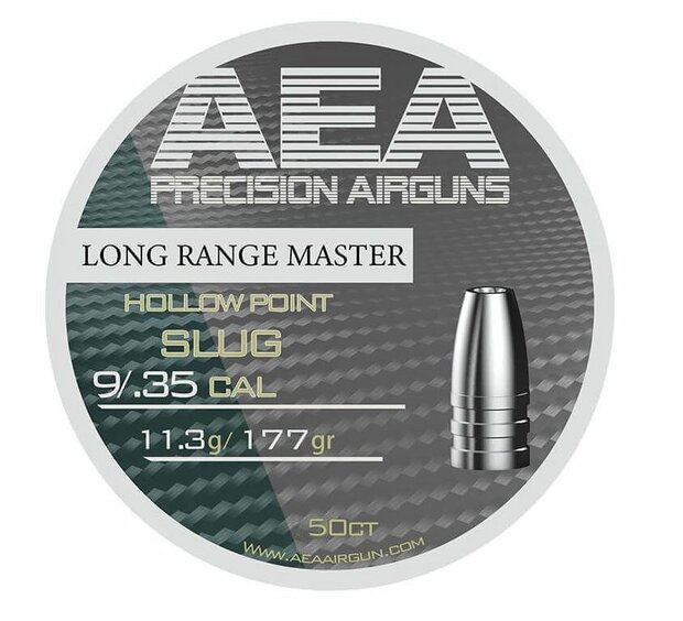 AEA Slugs Long Range Master 9 mm HP 177 grain (.35)