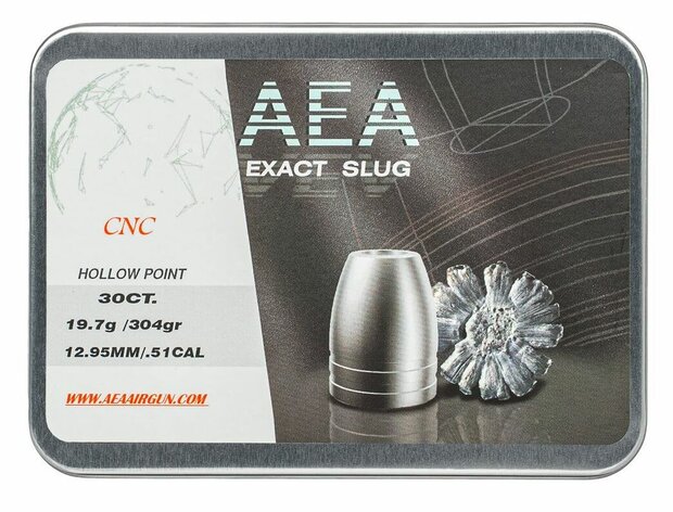 AEA Slugs Exact CNC 12.7 mm 304 grain (.51)