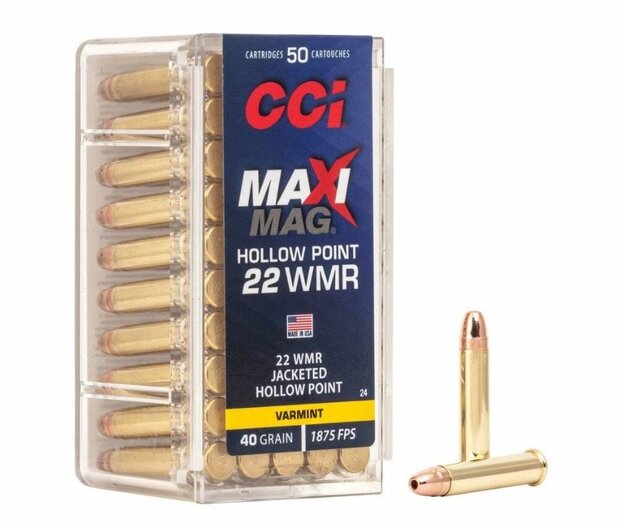 CCI Maxi Mag .22 WMR Hollow Point / 50pcs