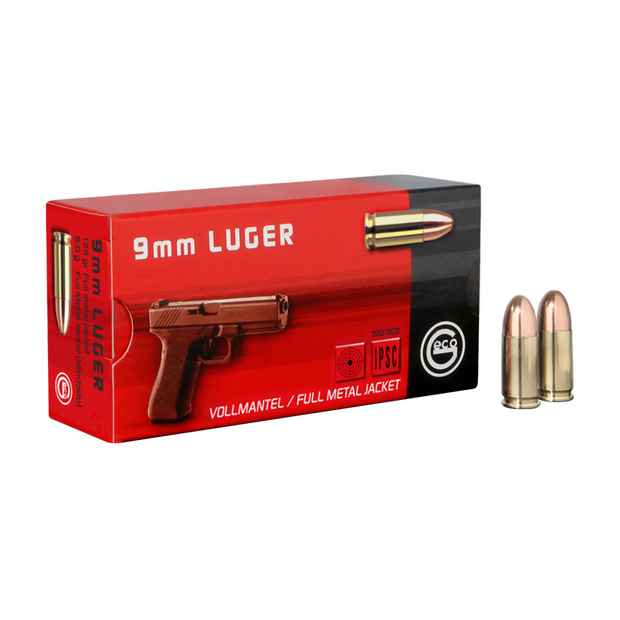 Geco 9mm Luger FMJ 124grn per1000
