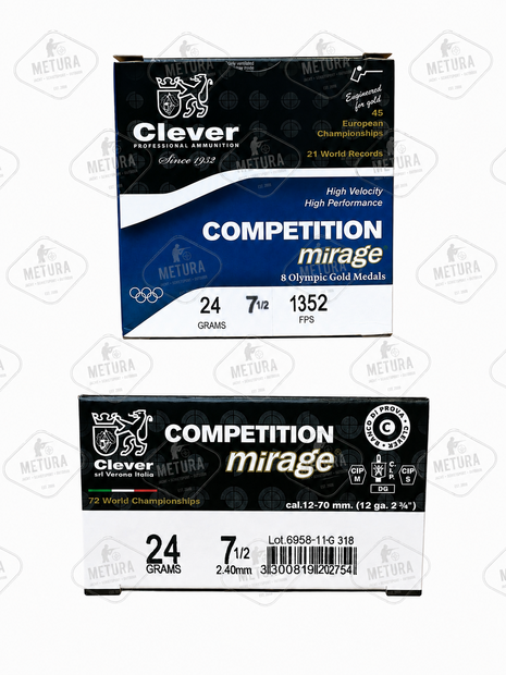 Clever SA Competition T2 12/70 24gr #7,5 p/25