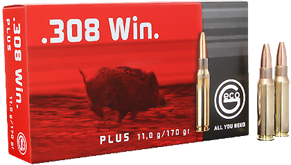 Geco plus .308 Win. 20 stuks 11 gram / 170 grain.