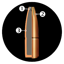 Geco plus 9,3x62 20 stuks 16,5 gram / 255 grain.