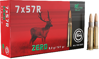 Geco Zero 7mm. Rem. Mag. 20 stuks 8,2 gram/ 127 grain.