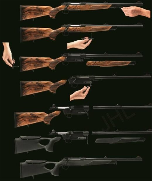 Sauer 404 classic XT - synt kolf 