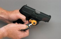 Hoppes TRIGGER LOCK w/LED-LIGHTED KEY, UNIVERSAL