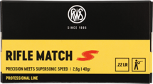 RWS .22LR Rifle Match S Lead