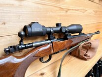 Mauser K98 karbijn incl. Zeiss duralyt optiek & zwenkmontage 8x57JS