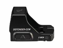 Vortex Defender CCW Micro Red Dot 3 MOA Vortex