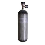 300 Bar Carbon Industriële Vulfles Inclusief Vulset (6,8 liter)