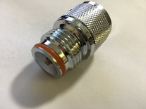 Paintball adapter Co2 / 88 grams met terugslagklep