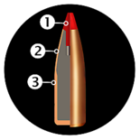 Geco 8x57 JRS Teilmantel 20 stuks