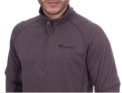 Pinewood Jonathan sweater Brown Melange