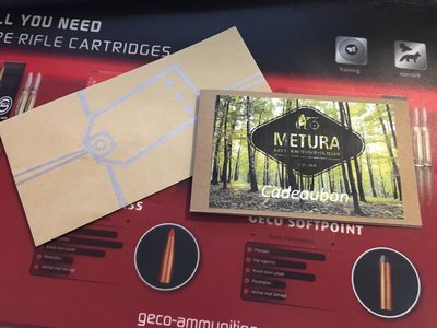 Cadeaubon Metura Schietsport (€10, €25 of €50)