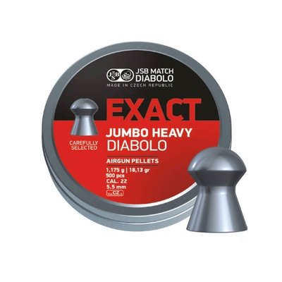 JSB Diabolo Jumbo Exact Heavy .22/5.52mm Bigbox