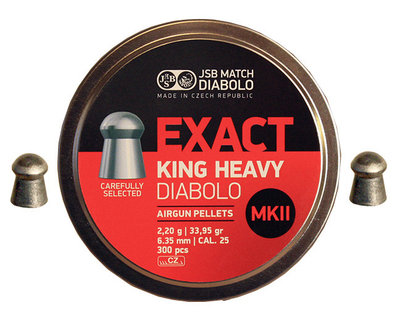 JSB Diabolo Exact King Heavy MKII .25/6.35mm