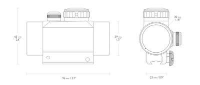 Hawke Red Dot 1x30 (9-11mm Rail)