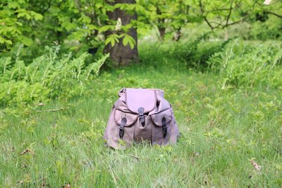 Canvas Rugzak Beige