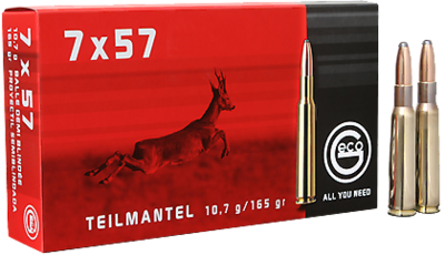 Geco classic 7x57 teilmantel 20 stuks 10,7 gram/ 165 grain