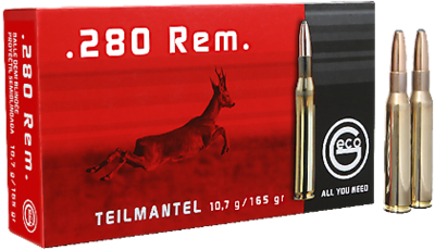 Geco classic .280 Rem. teilmantel 20 stuks 10,7 gram / 165 grain