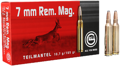 Geco classic 7mm Rem. Mag. TM - 165 grain / 10.7 gram.