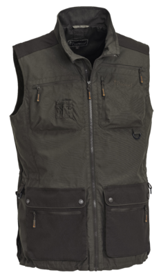 Vest Pinewood-Hondensport Donker Olijf/Suede Bruin 3XL