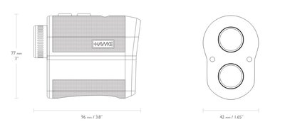 Hawke Laser Range Finder Hunter 400