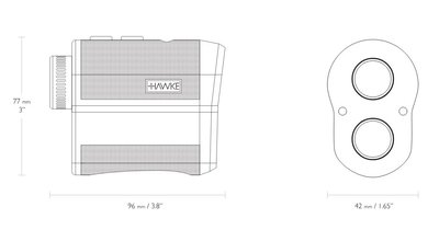 Hawke Laser Range Finder Hunter 600