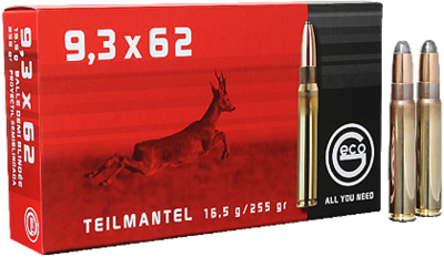 Geco 9,3x62 TM - 225 grain / 16.5 gram