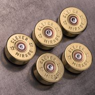 LUCKY SHOT 12 Gauge Bullet Magnets - (5pcs)