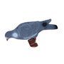 Lokvogel duif XL 40cm geflockt (5 stuks)