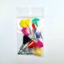 Pluimpjes 4,5mm staal 20 stuks