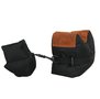 Target Sports Gun Rest Bag  Leather Front and rear