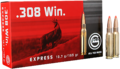 Geco express .308 Win. 20 stuks 10,7 gram / 165 grain.