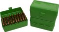 Ammo Box 50 Round Flip-Top 223 204 Ruger 6x47 Green