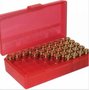 Ammo Box 50 Round Flip-Top 41 44 45 LC Clr-Red