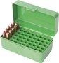 Ammo Box 50 Round Flip-Top 22 Hornet Green