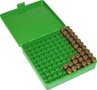 Ammo Box 100 Round Flip-Top 40 10mm 45 ACP Green