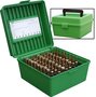 Deluxe Ammo Box 100 Round Handle 22-250 to 458 Win Green