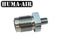 Huma-Air DIN 300 adapter voor 1/8 BSP male