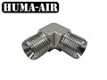 Huma-Air Adaptor 1/4" BSP male to 1/4" BSP male