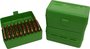 Ammo Box 50 Round Flip-Top 223 204 Ruger 6x47 Green_